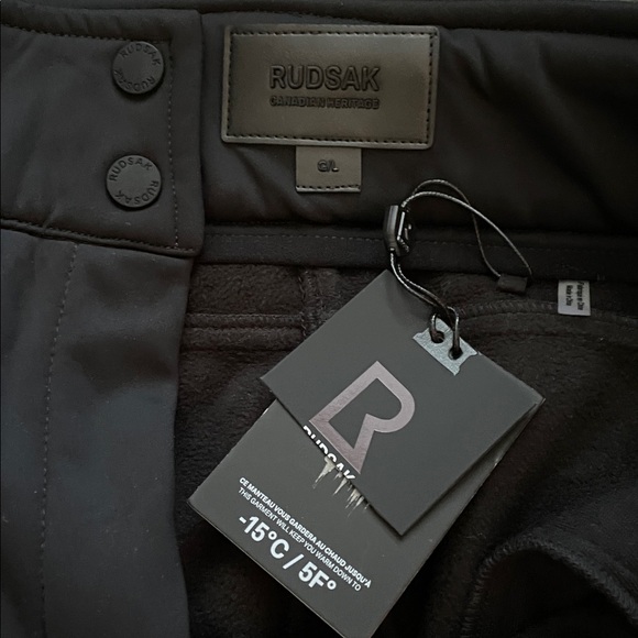 Rudsak messa one piece ski pant suit with logo straps - Picture 10 of 12